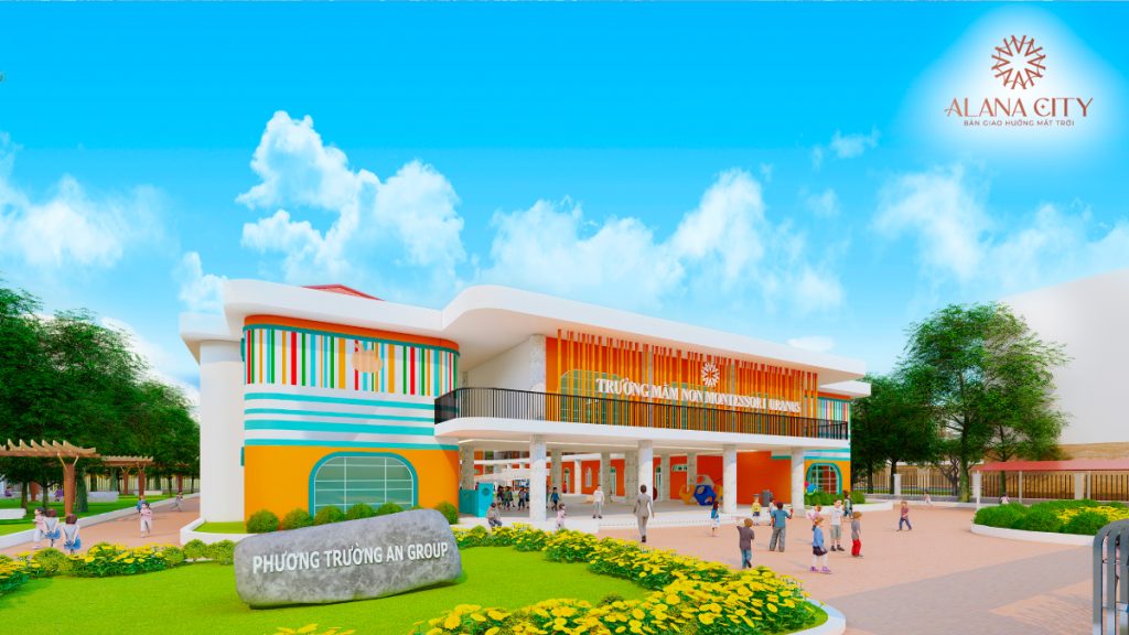 Trường học quốc tế trong khu đô thị, cung cấp môi trường học tập tốt cho thế hệ tương lai