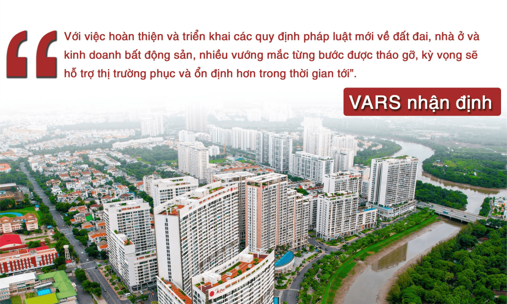 Vars nhận định thị trường bất động sản cuối năm 2025